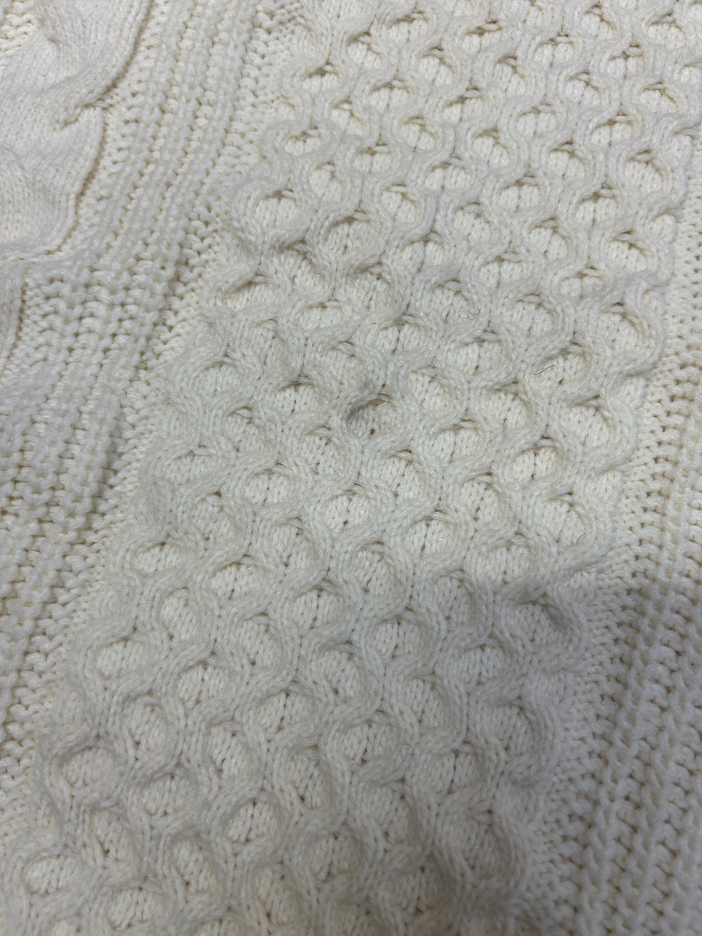 Cream Cable Knit Jumper