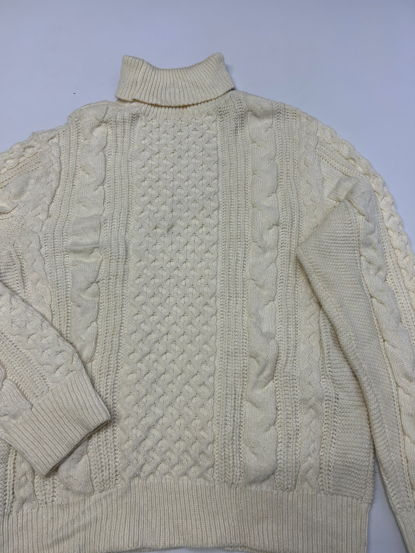 Cream Cable Knit Jumper