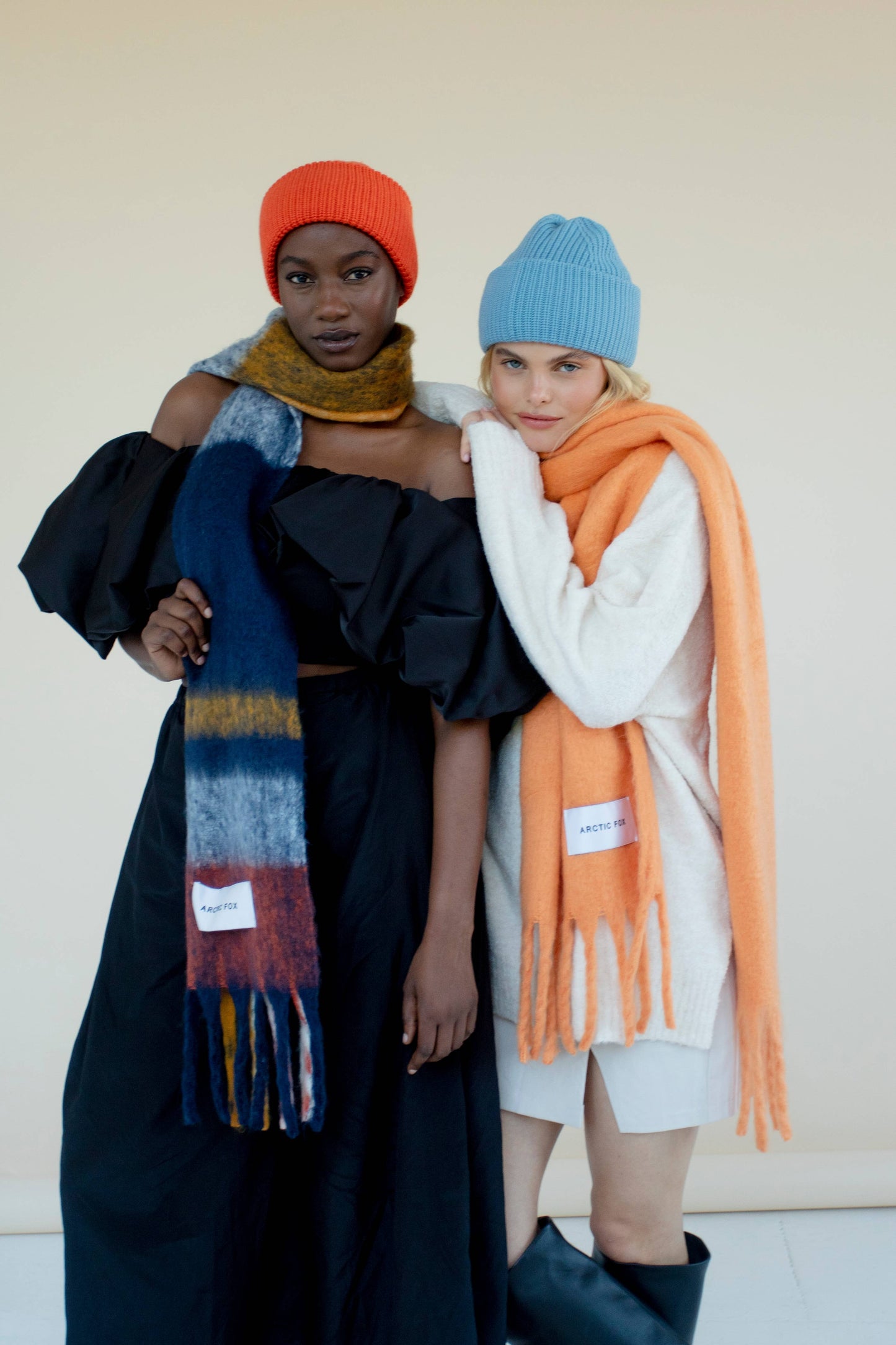 The Stockholm Scarf - Apricot - AW23