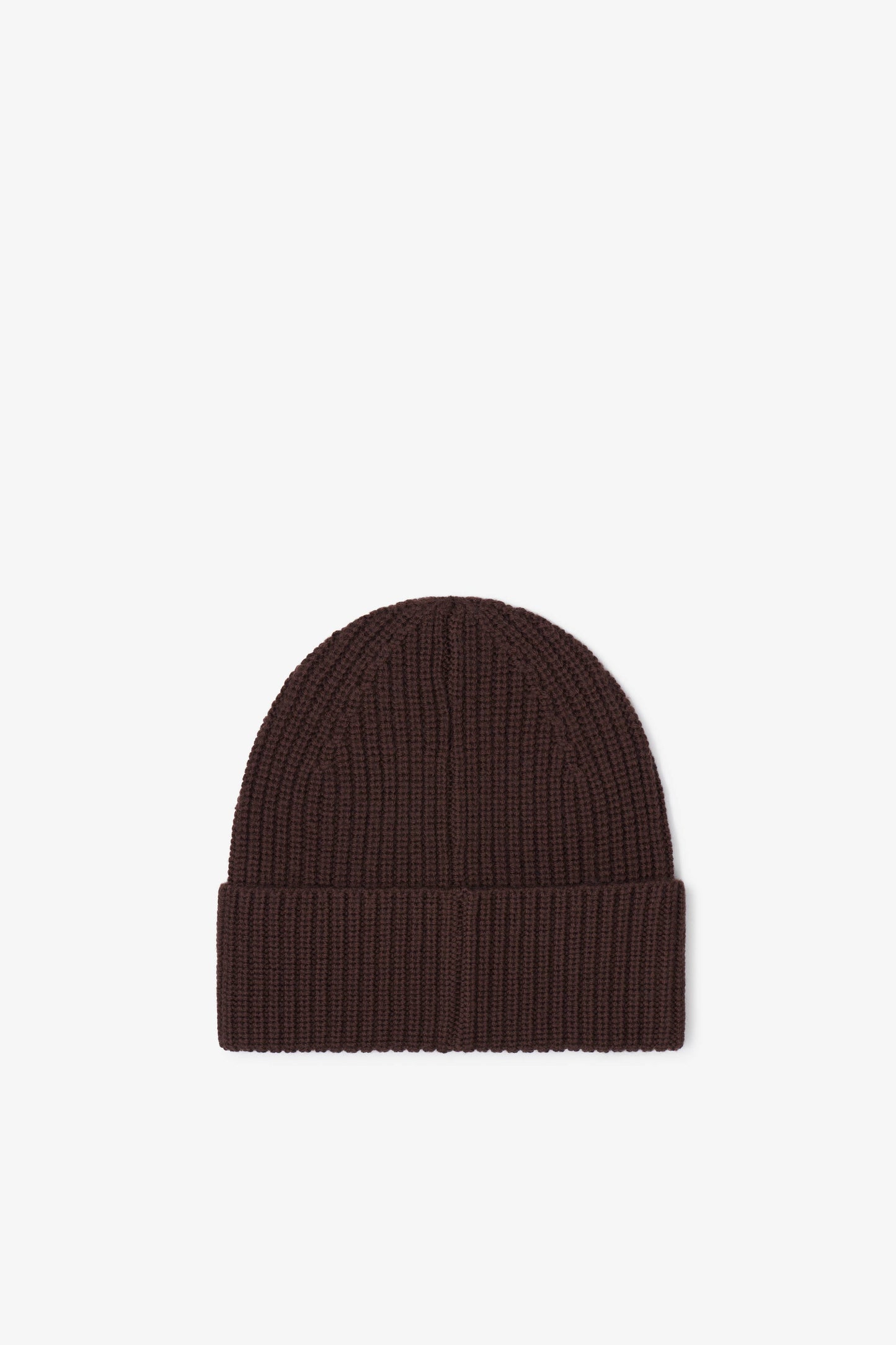 Merino Wool Beanie - Dark Earth