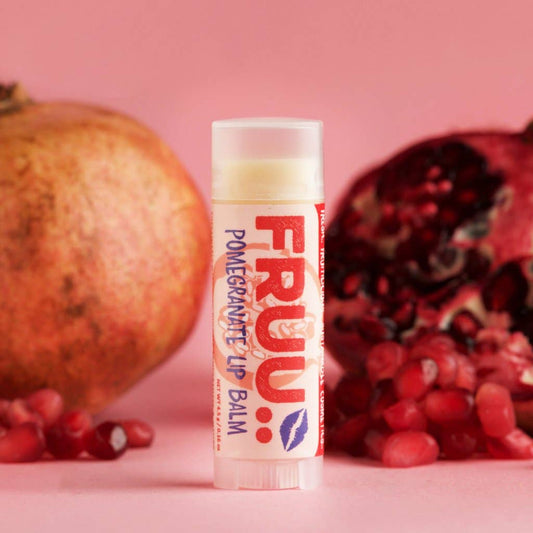 FRUU Pomegranate Lip Balm